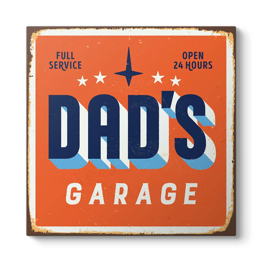 Dad's Garage Tablosu - Model 3